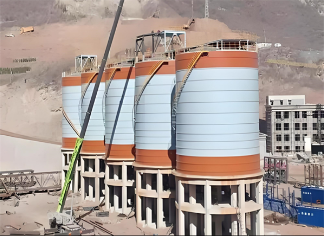 娄烦高架钢板仓